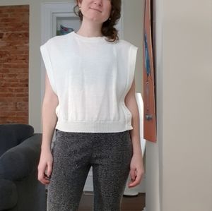 VINTAGE Wide-shouldered Sweater